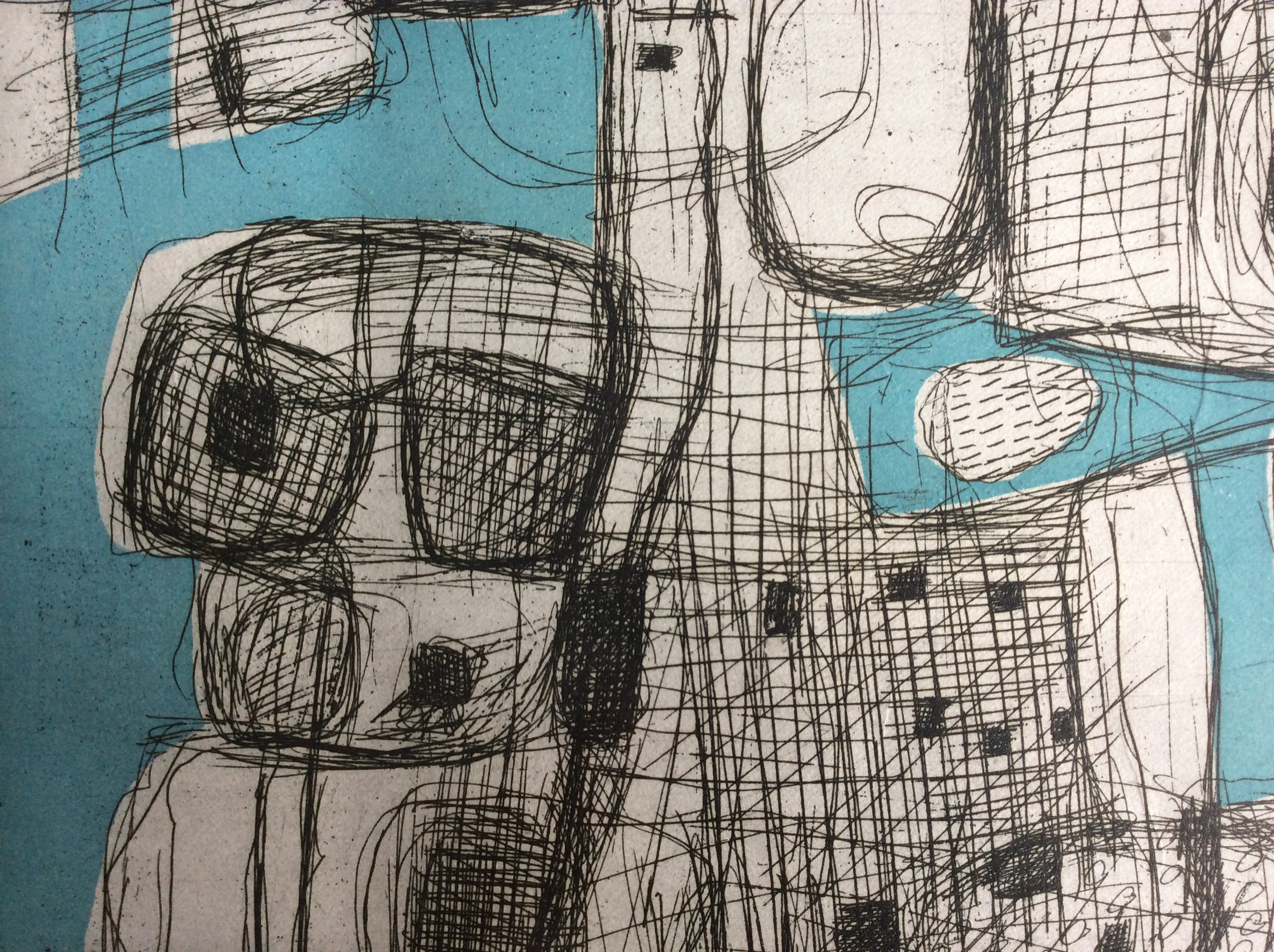 Gerard Schaperkotter - kleurenets - ingelijst, 1979 kopen? Bied vanaf 95!