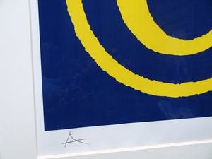 Rob Scholte - Ingelijste zeefdruk , Copyright – lijst: 112 x 108 cm – Expositie in De Fundatie kopen? Bied vanaf 250!