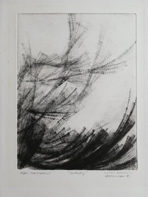 Arnold van Herpen - ONLEDIG / MEZZOTINT / 32x25cm / SIG / 1981 kopen? Bied vanaf 14!