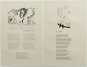 Ger Boosten - Zes rijmprenten. De Bezige Bij kopen? Bied vanaf 20!