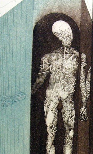 Dan Erceanu - Two souls connected - Ingekleurde ets kopen? Bied vanaf 49!