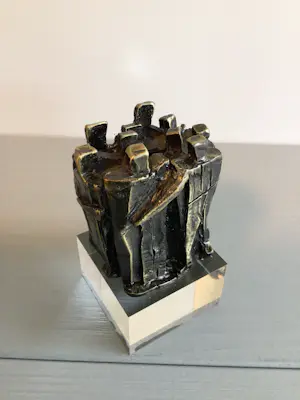 Frans Steginga - Sculptuur “ Gebundelde Kracht “ kopen? Bied vanaf 45!