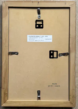 Metten Koornstra - “Vaas met bloemen” kopen? Bied vanaf 200!