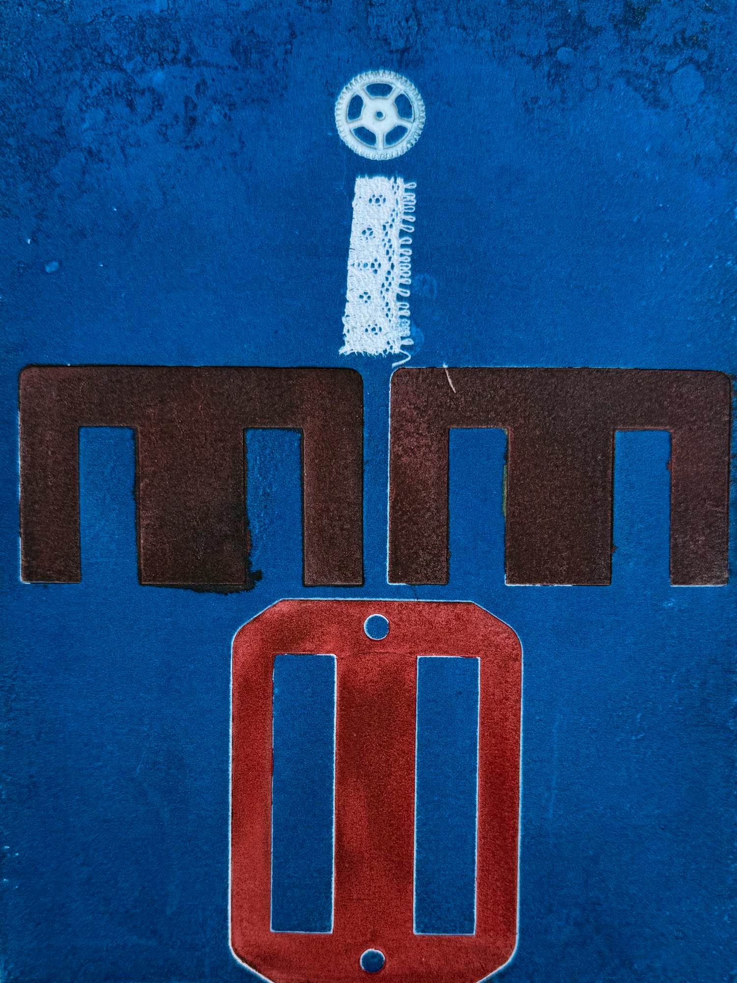 Theo Beerendonk - Reliëfdruk op papier| 'Zonder titel' | 1969 kopen? Bied vanaf 120!