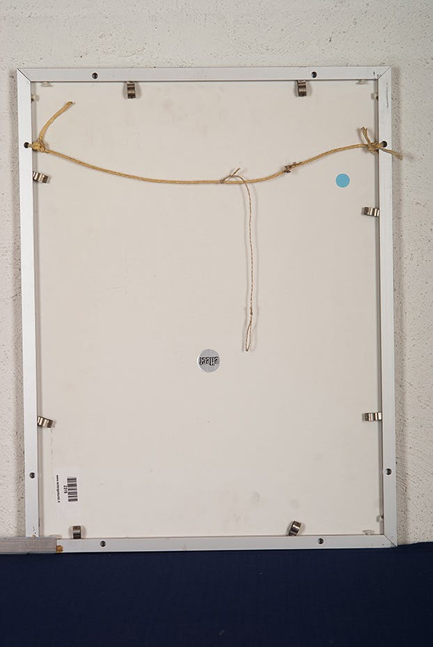 Hans Luiken - Linosnede - Weerbeeld kopen? Bied vanaf 21!