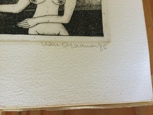 Hans van Draanen - Naakte vrouw met vogel kopen? Bied vanaf 40!