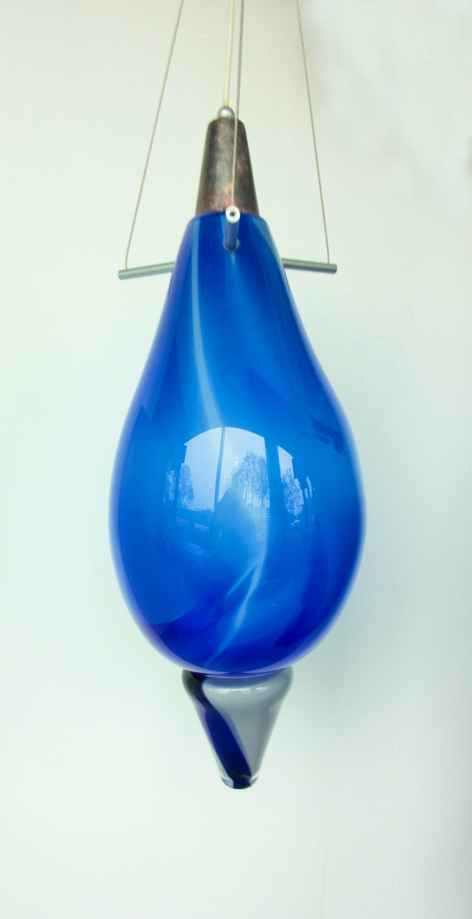 Michel van Overbeeke - Bijzondere lamp van glas / Droomluchter - inclusief 2 boeken! kopen? Bied vanaf 450!