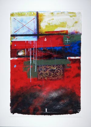 Piotr Konkel - Zeefdruk, Zonder titel kopen? Bied vanaf 1!