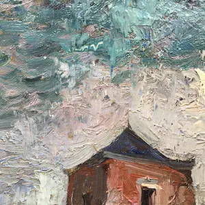 Walter Neuhof - Oude kerk van Gulpen. kopen? Bied vanaf 125!