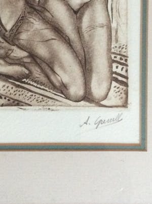 Arthur Greuell - 1891-1966. 3 Erotische Naakten kopen? Bied vanaf 65!