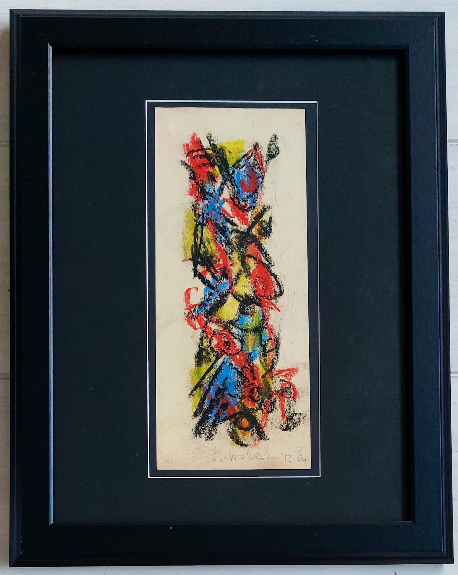Theo Wolvecamp - Abstracte voorstelling verkocht voor € 295!