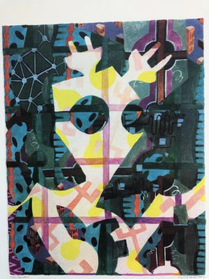 Christie van der Haak - serie van 3 zeefdrukken: Energieen 1,2, & 3 kopen? Bied vanaf 1!