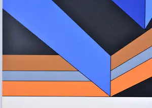 Guy Vandenbranden - Abstracte compositie - gesigneerde zeefdruk kopen? Bied vanaf 250!