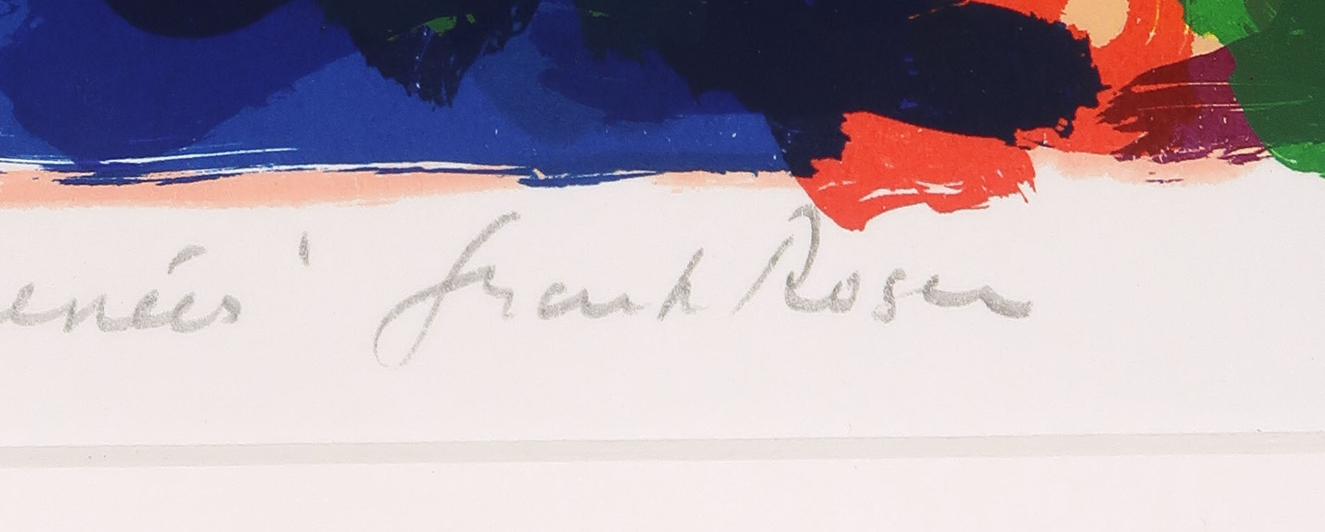 Frank Rosen - Zeefdruk, La douce France ''Les Pyrénées'' kopen? Bied vanaf 20!