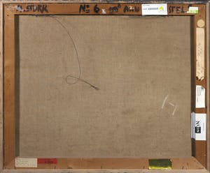 Hein Stork - Olieverf op doek, Aan de Amstel - Ingelijst kopen? Bied vanaf 200!