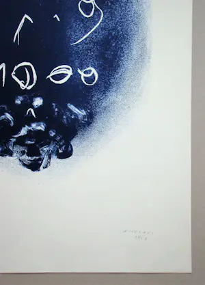 Egon Karl Nicolaus - Zahlenbild - Ohne Titel - Zeefdruk - 1967 kopen? Bied vanaf 180!