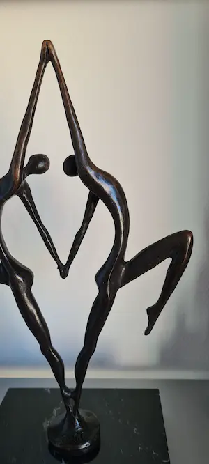 Corry Ammerlaan - Beeld, Sculptuur " Opbouwend " BRONS XXL Formaat! Uniek! kopen? Bied vanaf 245!