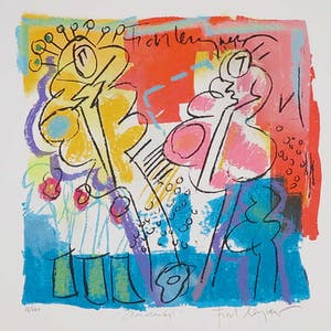 Frank Lengvenius - Zeefdruk, Aandacht kopen? Bied vanaf 1!