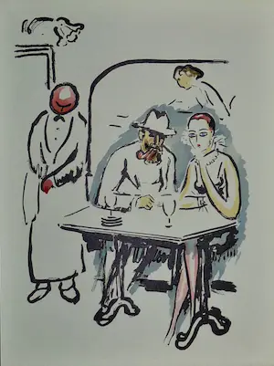 Kees van Dongen - Pochoir uit La Garconne 1925 kopen? Bied vanaf 250!