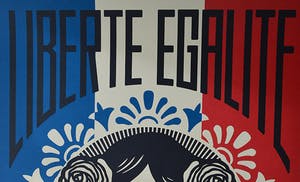 AcheterShepard Fairey - Liberté Egalité Fraternité? Enchérissez de 1!