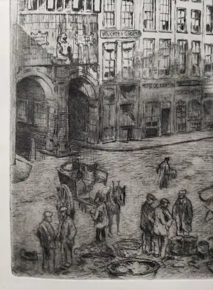 Eugene Lucker - Grote Markt, Nijmegen kopen? Bied vanaf 100!