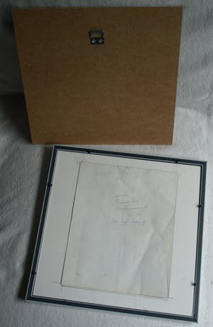 Niet of onleesbaar gesigneerd - Foto , Cover Nieuwe Revu Kerstnummer 1986, Koningin Beatrix - ingelijst kopen? Bied vanaf 1!