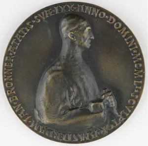 Piet Esser - Penning, brons: Prof. Jan Bronner, 1952 kaufen? Bieten Sie von 85!