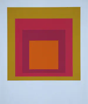 Josef Albers - Homage to the Square - La Tehuana - Zeefdruk - 1971 kopen? Bied vanaf 100!