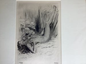 Almery Lobel-Riche - 3 x Erotische Gravures uit de Belle Epoque van Parijs 1928- 1939 kopen? Bied vanaf 10!