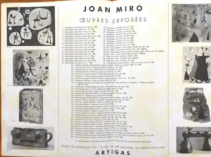 Joan Miro - Derrière Le Miroir - no. 14-15 - Jaar 1948 - Maeght Paris - 2e Editie - Goed kaufen? Bieten Sie von 50!