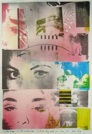 Frank Lengvenius - Litho, Zonder titel - Ingelijst (Groot) kopen? Bied vanaf 1!