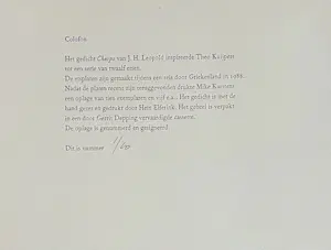 Theo Kuijpers - 12 etsen bij Cheops van J.H. Leopold kopen? Bied vanaf 1000!