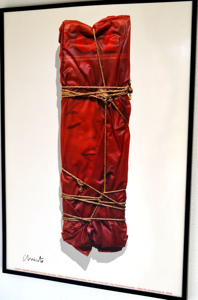 Christo - Wrapped Monroe- handgesigneerde litho- ZELDZAAM kopen? Bied vanaf 360!