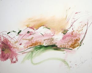 Franscz Witte - Gemende techniek op papier, Figuur VI kopen? Bied vanaf 1!