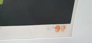 Fon Klement - Boardsnede, Les Fleurs figaces - Ingelijst kopen? Bied vanaf 50!