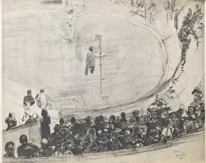 Isaac Israels - Acht tekeningen kopen? Bied vanaf 85!