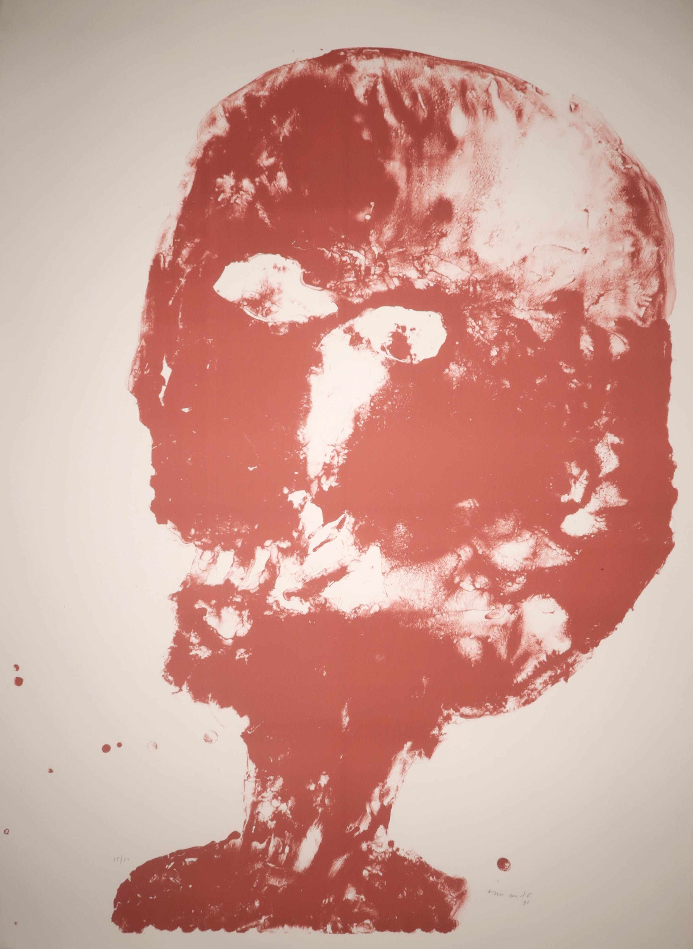 Armando - Litho, Der Kopf (Groot, 160cm!) kopen? Bied vanaf 200!