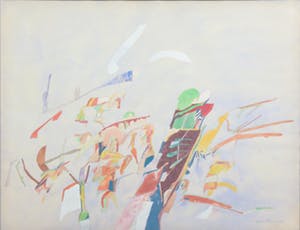 Henri Plaat - Aquarel, Zonder titel - Ingelijst kopen? Bied vanaf 150!