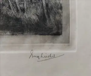 Eugene Lucker - Watermolen, Echt kopen? Bied vanaf 35!