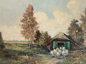 Jan van Vlaardingen - Schaapskooi op Gooise heide kopen? Bied vanaf 80!