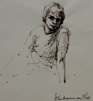 Kees Buurman - Pentekening kopen? Bied vanaf 35!