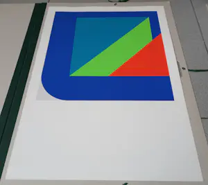 Georg Karl Pfahler - Ohne Titel, Siebdruck 1973 kopen? Bied vanaf 60!
