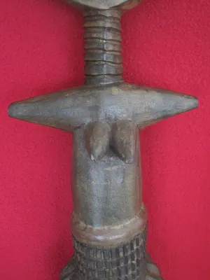 Ashanti - Groot Akuaba altaarbeeld/vruchtbaarheidsbeeld. kopen? Bied vanaf 35!