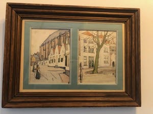 Gerrit Haverkamp - stadgezicht met kerk kopen? Bied vanaf 5!