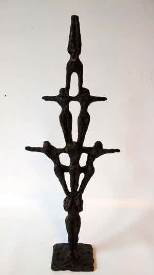 John Bier - 'zeven acrobaten' verkocht voor € 35!