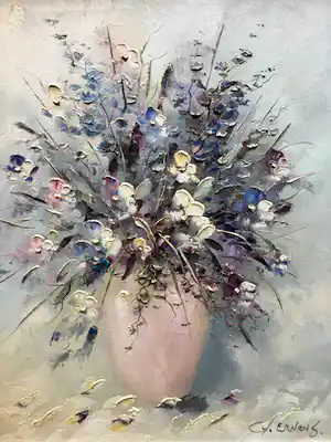 Gerardus Johannes Ernens - Pot met bloemen vendu pour 85€ !