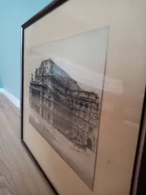 Niet of onleesbaar gesigneerd - Prachtige tekening Staatsopera Wenen kopen? Bied vanaf 1!