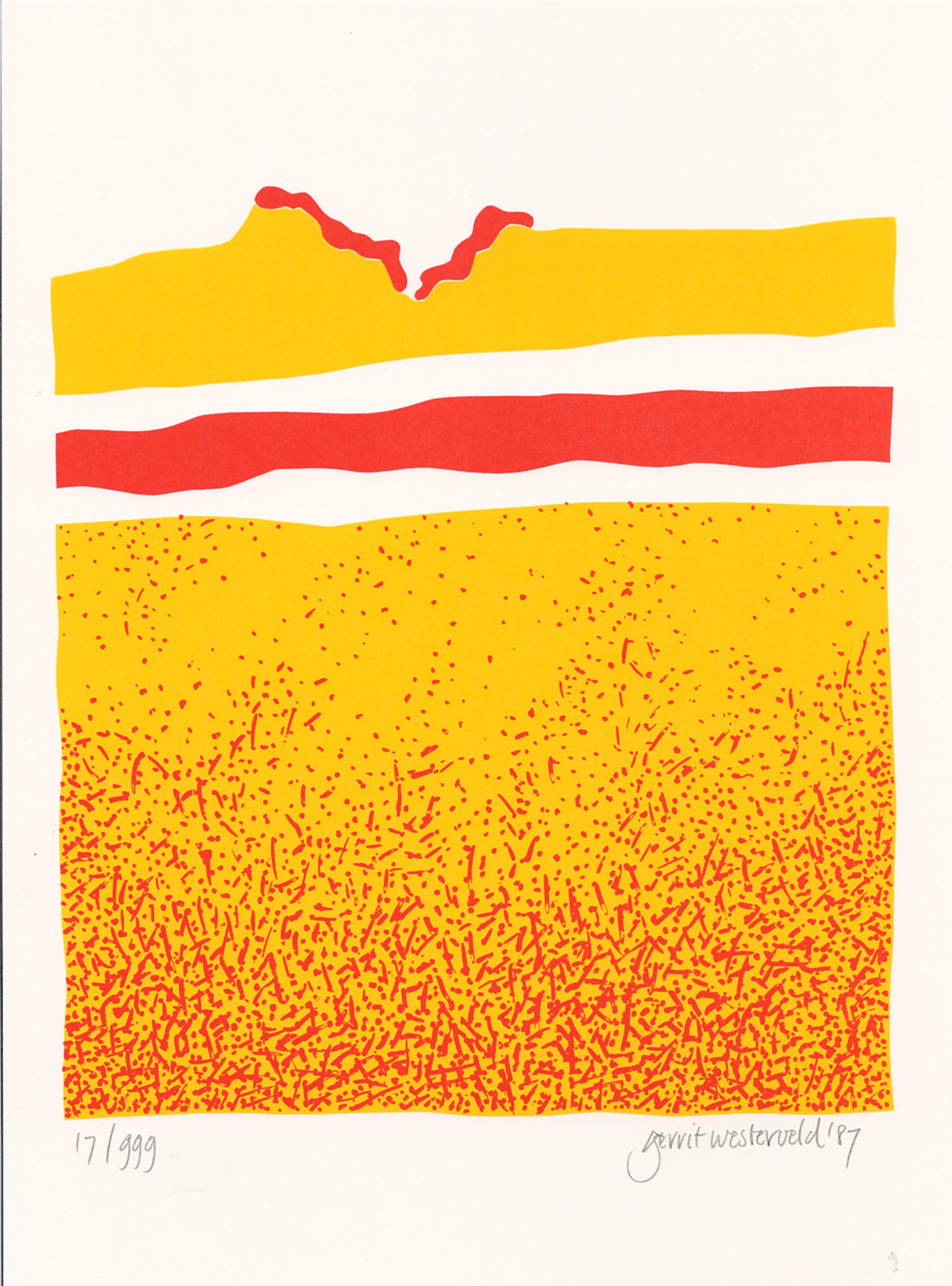 Gerrit Westerveld - Landschap kopen? Bied vanaf 20!