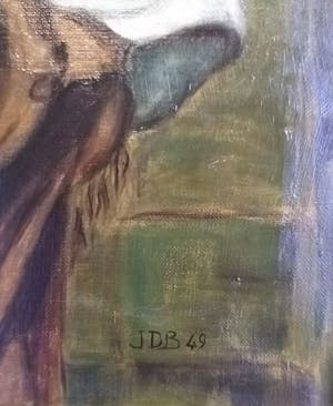 Niet of onleesbaar gesigneerd - naar Feruzzi - La Madonnina (La Madonna del Riposo) - 1949 kopen? Bied vanaf 1!