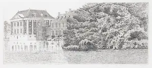 Han van Hagen - Ets, Hofvijver Den Haag kopen? Bied vanaf 1!